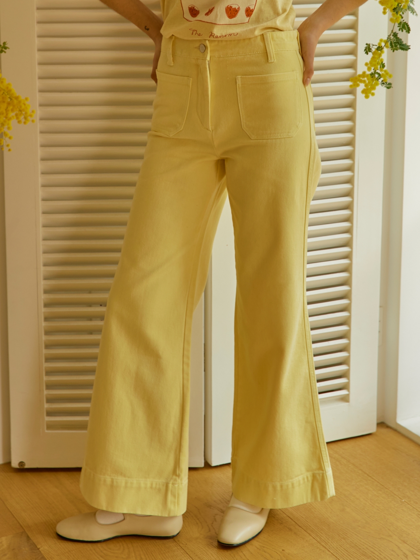 2ND / EMIL HIGH WAISTED JEAN in YELLOW